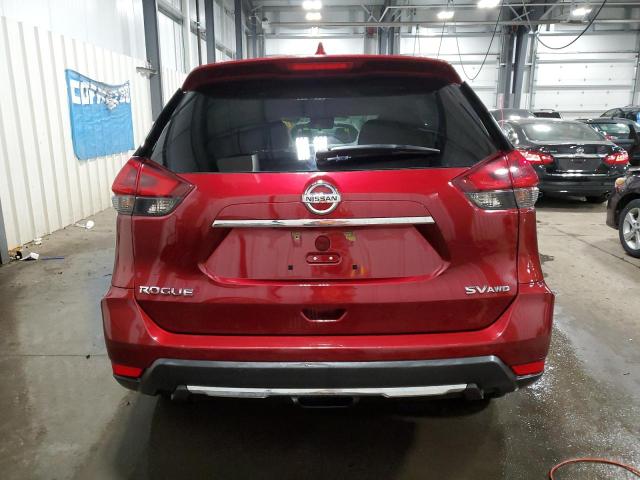 5N1AT2MVXJC713836 - 2018 NISSAN ROGUE S RED photo 6