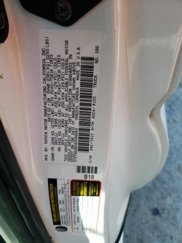 5TETX62N18Z546063 - 2008 TOYOTA TACOMA PRERUNNER ACCESS CAB WHITE photo 12