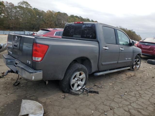 1N6AA07A54N563566 - 2004 NISSAN TITAN XE GRAY photo 3