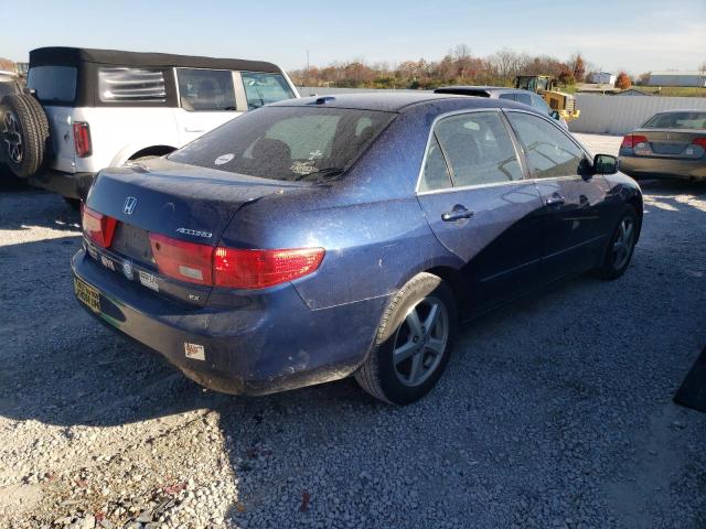 1HGCM56805A123165 - 2005 HONDA ACCORD EX BLUE photo 3