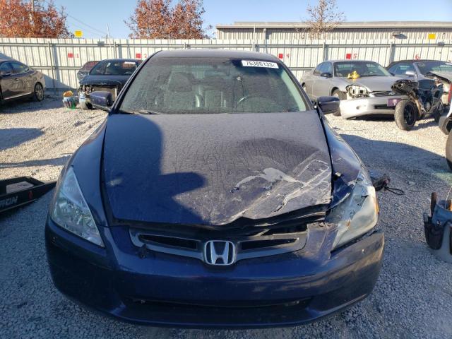 1HGCM56805A123165 - 2005 HONDA ACCORD EX BLUE photo 5