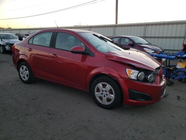 1G1JA5SH6D4212121 - 2013 CHEVROLET SONIC LS 红色 照片 4