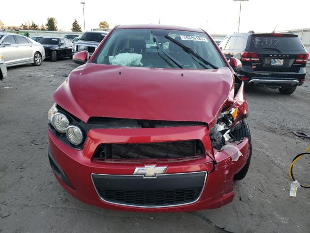 1G1JA5SH6D4212121 - 2013 CHEVROLET SONIC LS RED photo 5