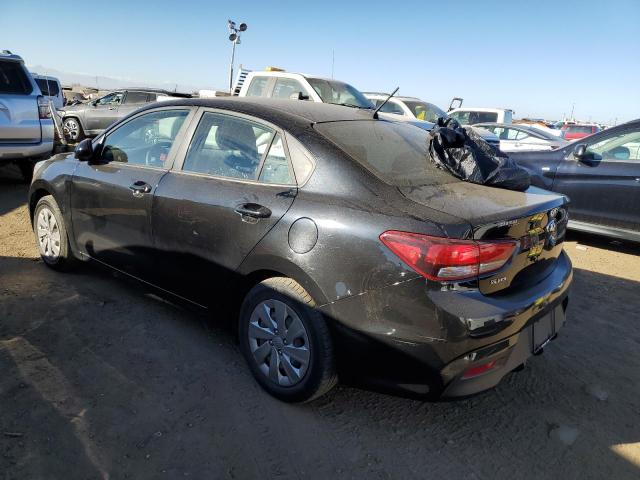 3KPA24AB3JE113651 - 2018 KIA RIO LX BLACK photo 2