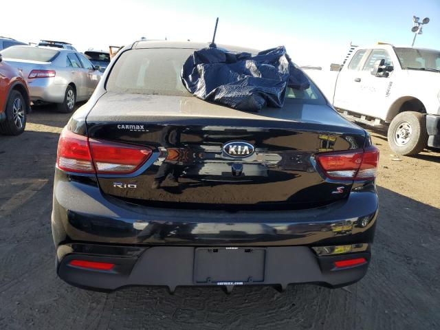 3KPA24AB3JE113651 - 2018 KIA RIO LX BLACK photo 6