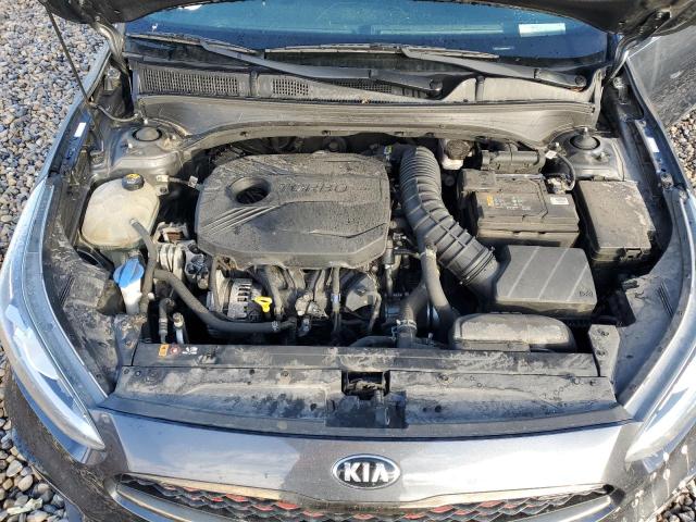 3KPF44AC6ME290191 - 2021 KIA FORTE GT CHARCOAL photo 11