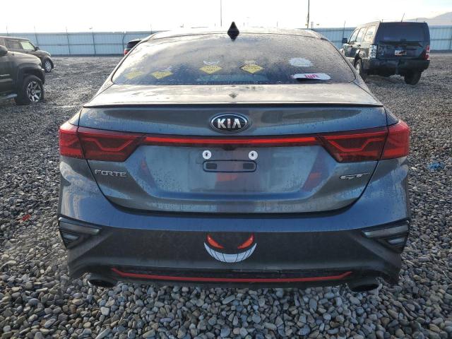 3KPF44AC6ME290191 - 2021 KIA FORTE GT CHARCOAL photo 6