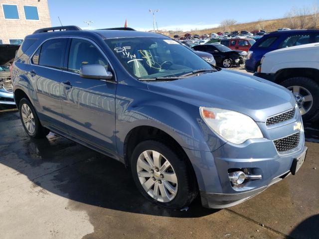 2CNFLNE57B6421531 - 2011 CHEVROLET EQUINOX LT BLUE photo 4