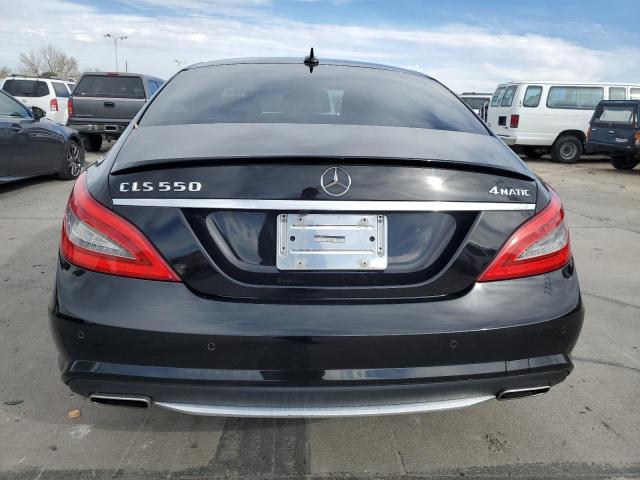 WDDLJ9BB8DA062796 - 2013 MERCEDES-BENZ CLS 550 4MATIC BLACK photo 6