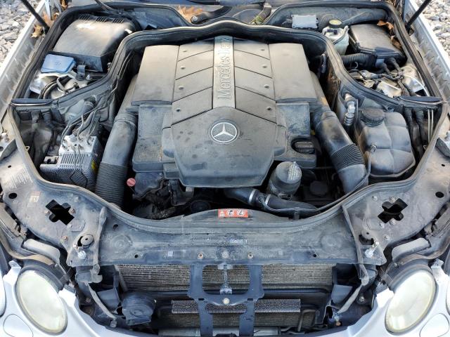 WDBUH83J95X170044 - 2005 MERCEDES-BENZ E 500 4MATIC SILVER photo 11