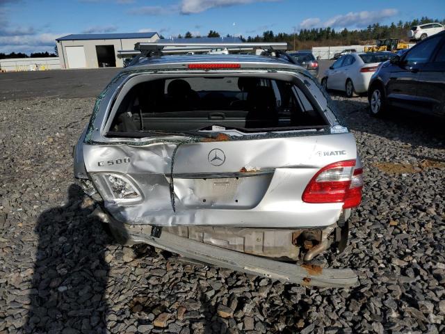 WDBUH83J95X170044 - 2005 MERCEDES-BENZ E 500 4MATIC SILVER photo 6