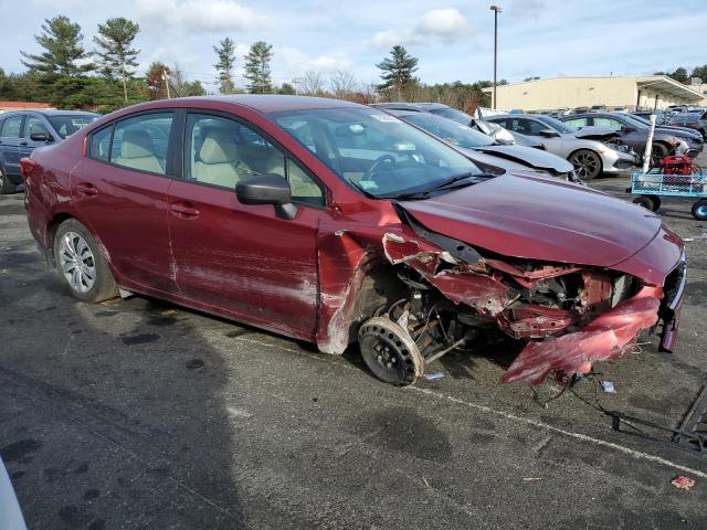 4S3GKAA61K3618169 - 2019 SUBARU IMPREZA RED photo 4