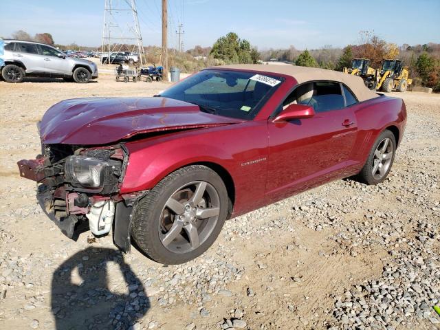 2G1FC3DD3B9166417 - 2011 CHEVROLET CAMARO LT BURGUNDY photo 1