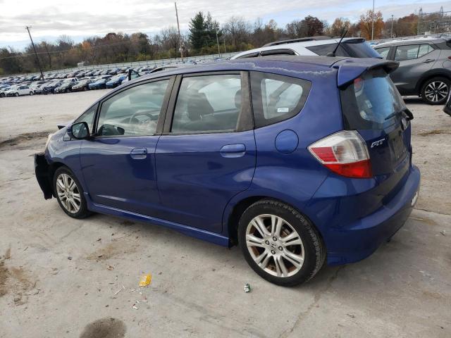 JHMGE88409S053769 - 2009 HONDA FIT SPORT BLUE photo 2