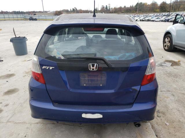 JHMGE88409S053769 - 2009 HONDA FIT SPORT BLUE photo 6