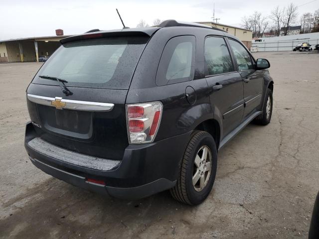 2CNDL23F786074180 - 2008 CHEVROLET EQUINOX LS BLACK photo 3