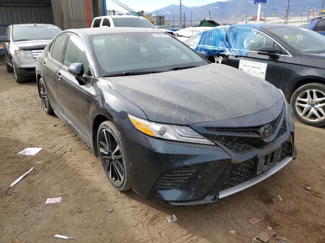 4T1K61AK1LU937901 - 2020 TOYOTA CAMRY XSE BLUE photo 4