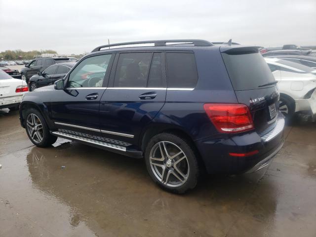 WDCGG5HB7DF949121 - 2013 MERCEDES-BENZ GLK 350 BLUE photo 2