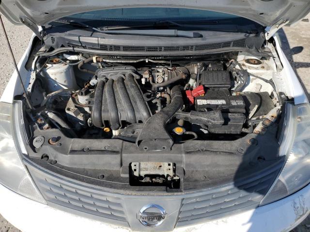 3N1CC11E29L469419 - 2009 NISSAN VERSA S WHITE photo 11