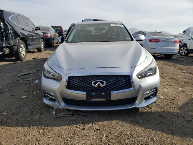 JN1BV7AR4FM405153 - 2015 INFINITI Q50 BASE SILVER photo 5