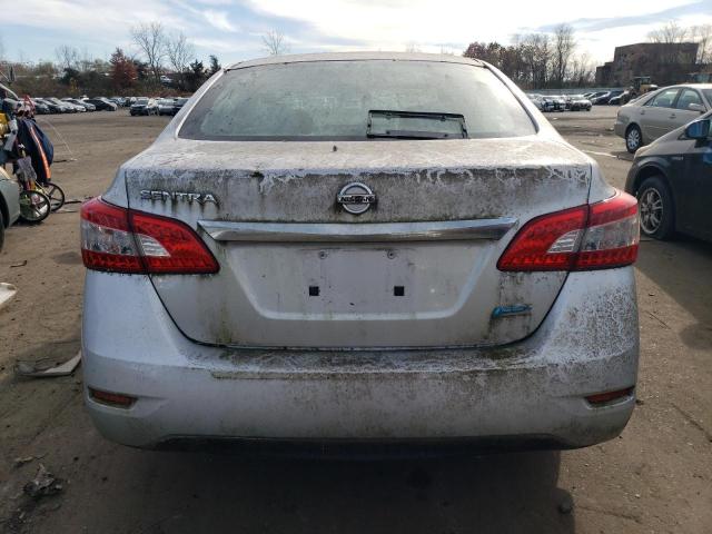 3N1AB7AP5DL685384 - 2013 NISSAN SENTRA S SILVER photo 6