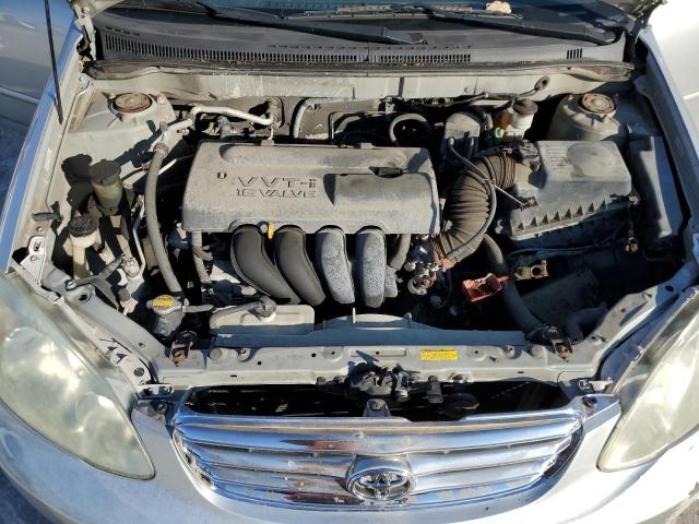 1NXBR32EX4Z308120 - 2004 TOYOTA COROLLA CE SILVER photo 11