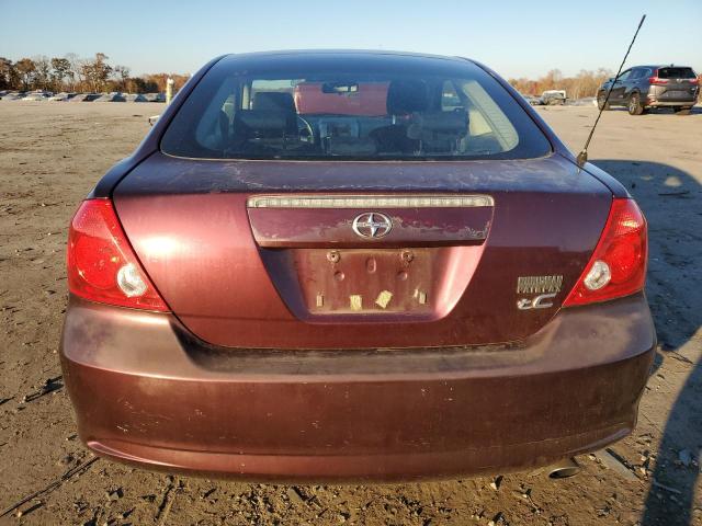JTKDE177260106432 - 2006 TOYOTA SCION TC 勃艮第红 照片 6