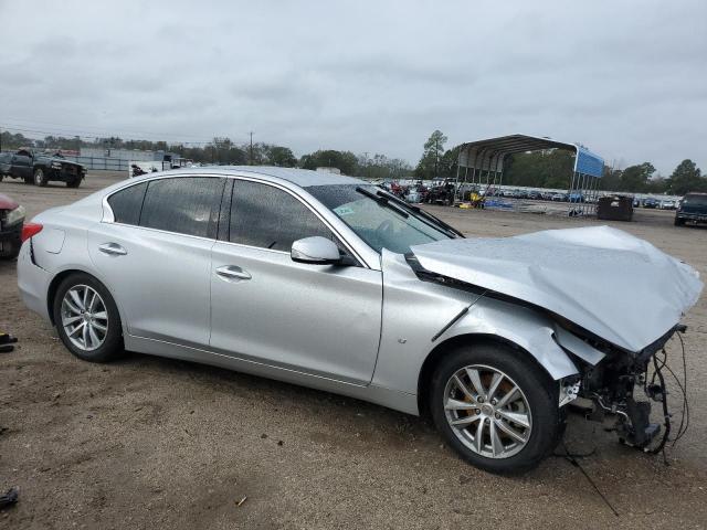 JN1BV7APXFM335723 - 2015 INFINITI Q50 BASE SILVER photo 4