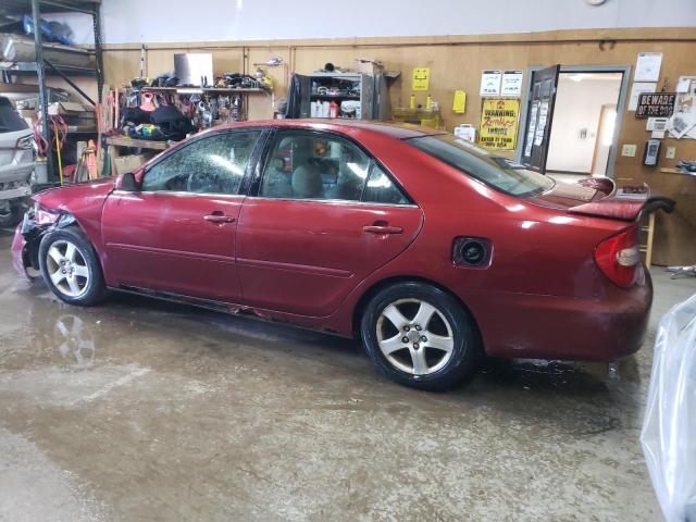 4T1BF30K33U049034 - 2003 TOYOTA CAMRY LE RED photo 2