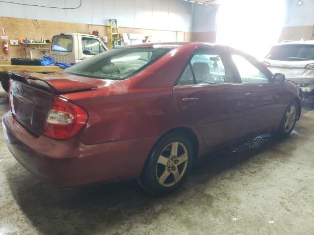 4T1BF30K33U049034 - 2003 TOYOTA CAMRY LE RED photo 3