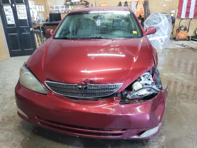 4T1BF30K33U049034 - 2003 TOYOTA CAMRY LE RED photo 5