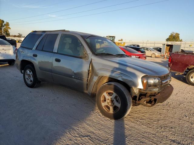 1GNDS13S632265049 - 2003 CHEVROLET TRAILBLAZE SILVER photo 4