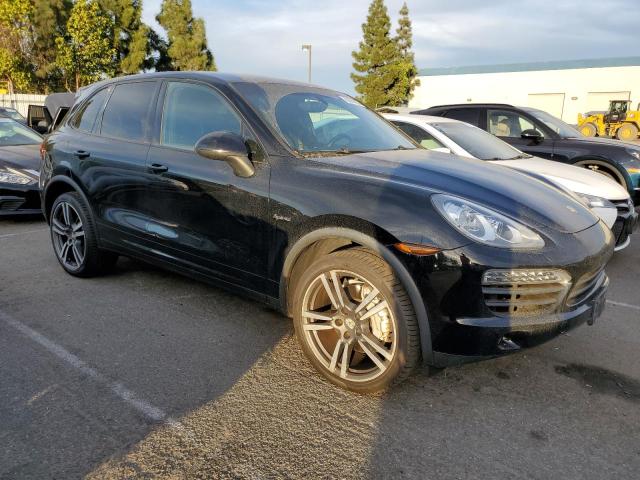 WP1AE2A26DLA15395 - 2013 PORSCHE CAYENNE S HYBRID BLACK photo 4