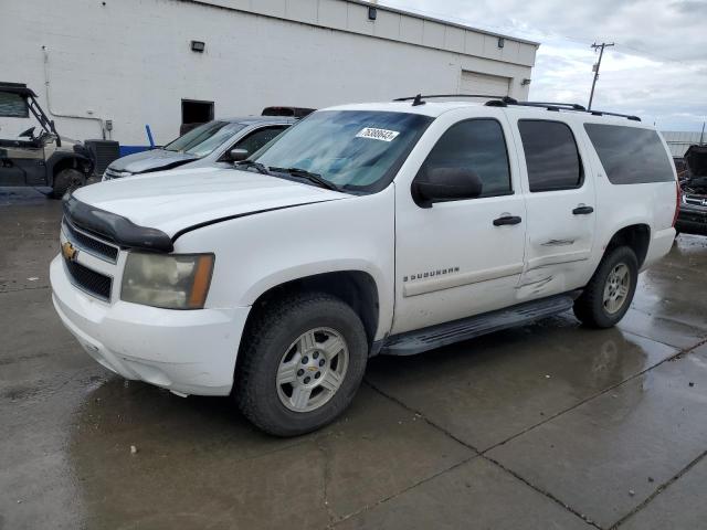 1GNFK163X7J198576 - 2007 CHEVROLET SUBURBAN K1500 WHITE photo 1