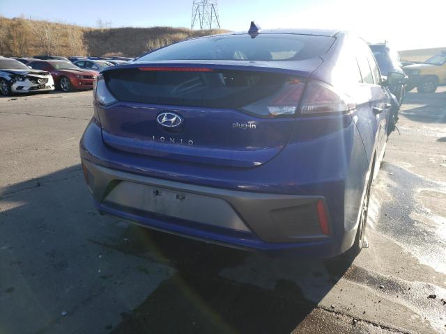 KMHC65LD1NU281437 - 2022 HYUNDAI IONIQ SE BLUE photo 6