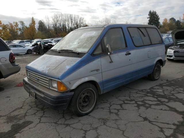 1FMCA11U6GZB42811 - 1986 FORD AEROSTAR BLUE photo 1