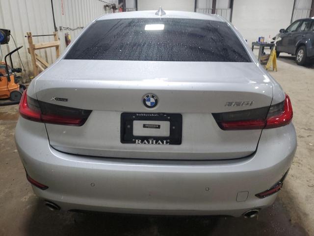 WBA5R7C55KAJ82123 - 2019 BMW 330XI SILVER photo 6