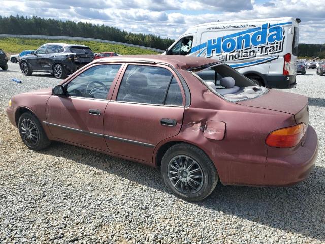 1Y1SK5285XZ408188 - 1999 CHEVROLET GEO PRIZM BASE BURGUNDY photo 2