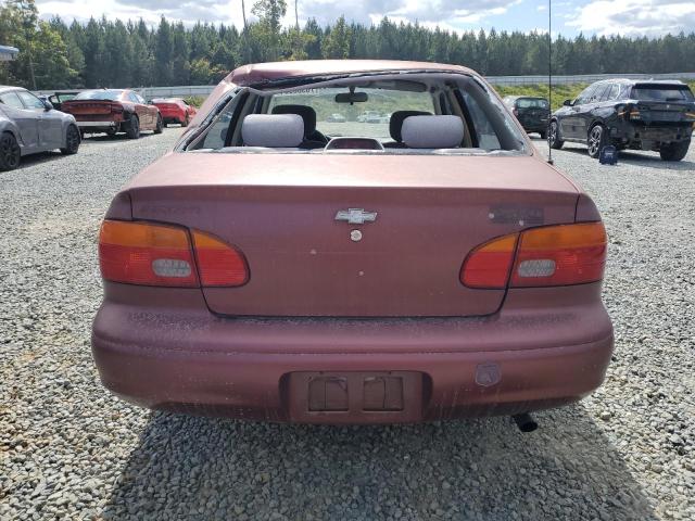 1Y1SK5285XZ408188 - 1999 CHEVROLET GEO PRIZM BASE BURGUNDY photo 6