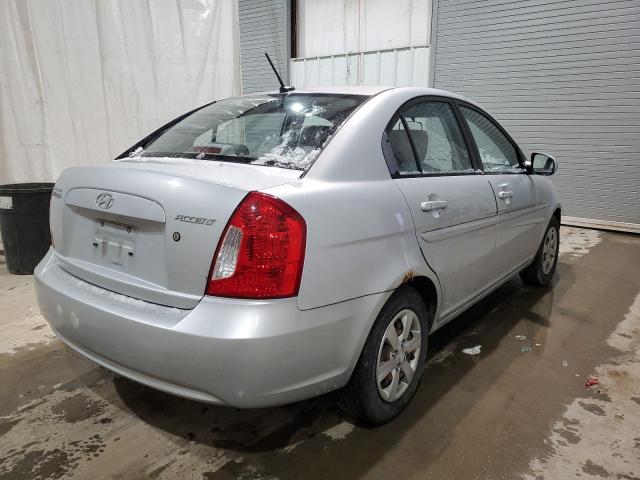 KMHCN4AC9AU492225 - 2010 HYUNDAI ACCENT GLS SILVER photo 3