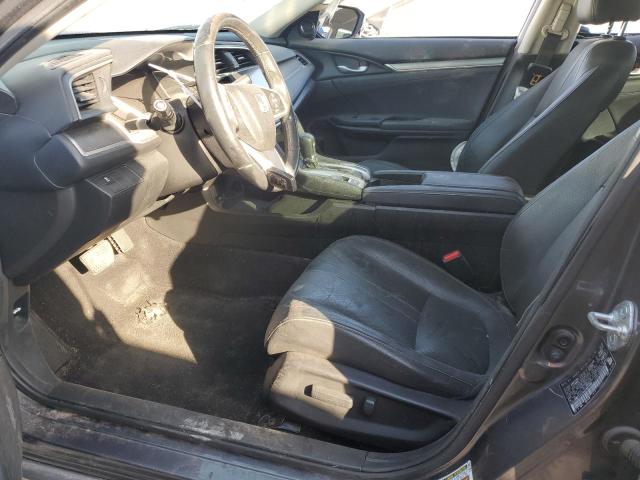 JHMFC1F76JX001107 - 2018 HONDA CIVIC EXL ნაცრისფერი ფოტო 7