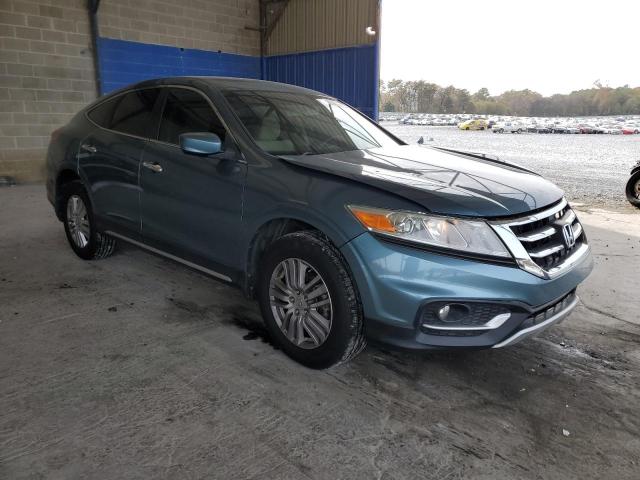 5J6TF3H35EL000037 - 2014 HONDA CROSSTOUR EX BLUE photo 4