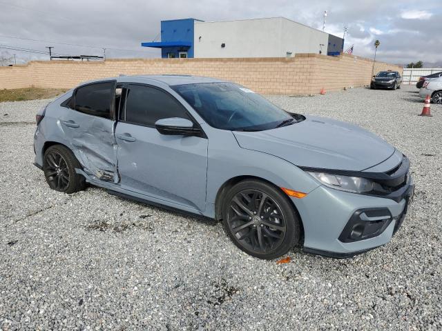 SHHFK7H4XMU405308 - 2021 HONDA CIVIC SPORT 灰色 照片 4