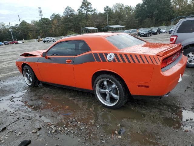 2C3CDYBT9DH736691 - 2013 DODGE CHALLENGER R/T ORANGE photo 2