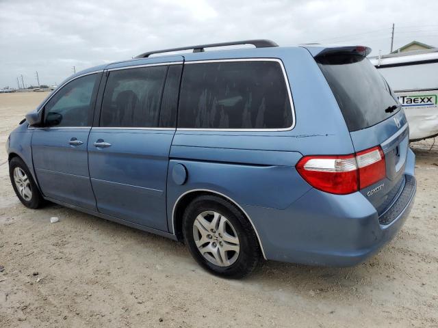 5FNRL38446B046089 - 2006 HONDA ODYSSEY EX TURQUOISE photo 2