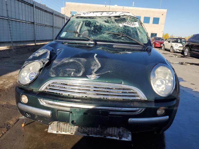 WMWRC33454TJ62948 - 2004 MINI COOPER GREEN photo 5