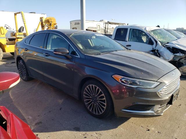 3FA6P0HD5JR245204 - 2018 FORD FUSION SE BLACK photo 4