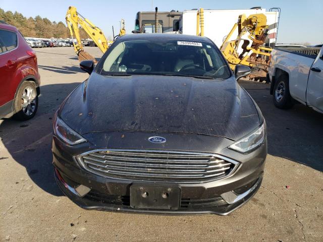 3FA6P0HD5JR245204 - 2018 FORD FUSION SE BLACK photo 5