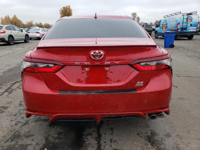 4T1G11BKXPU105448 - 2023 TOYOTA CAMRY SE NIGHT SHADE RED photo 6