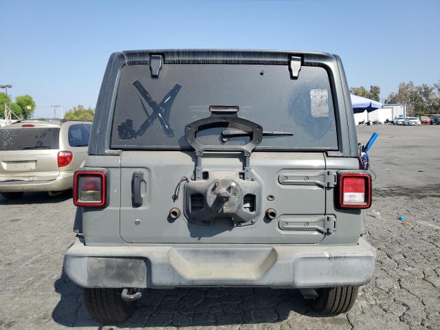 1C4HJXDG6KW537665 - 2019 JEEP WRANGLER U SPORT GRAY photo 6